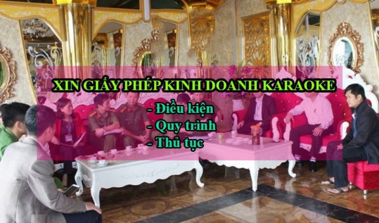 Thủ tục cấp giấy phép kinh doanh karaoke tai Binh Duong